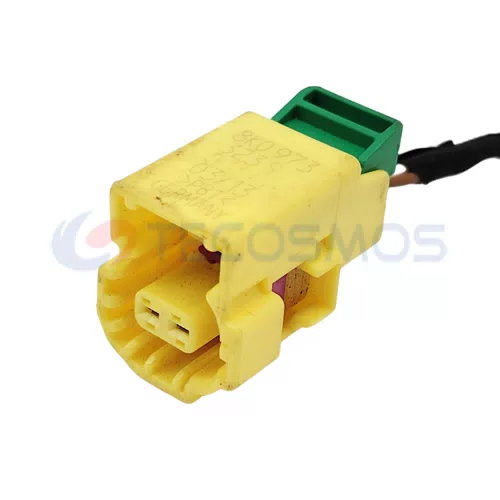 Waterproof Wire Connector Automotive Collision Sensor Plug for Car 2 Pin Female 8K0973323S - image 5